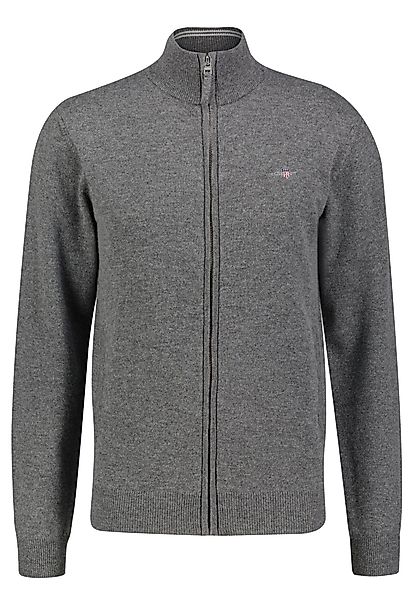 Gant Strickjacke Herren Strickjacke aus Lammwolle günstig online kaufen