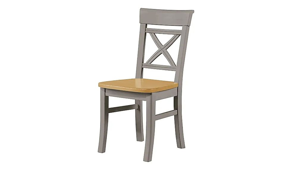 maison bleue Holzstuhl  Florian ¦ grau ¦ Maße (cm): B: 45 H: 94 T: 43.0 Stü günstig online kaufen