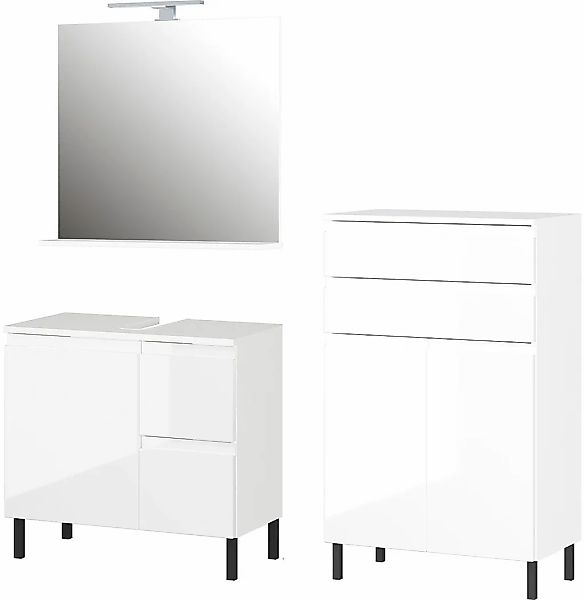 GERMANIA Badmöbel-Set "Scantic" 3 Stk. tlg. günstig online kaufen