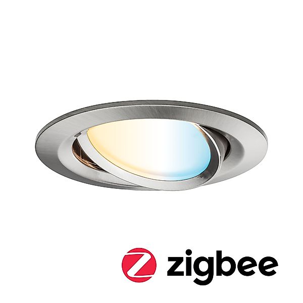 Paulmann "LED Einbauleuchte Smart Home Zigbee 3.0 Nova Plus Coin schwenkbar günstig online kaufen