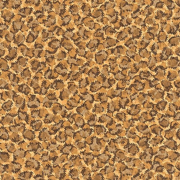 PROFHOME 349023-GU Tiermotiv Tapete Leopardenmuster Matt Braun Bronze 7,035 günstig online kaufen