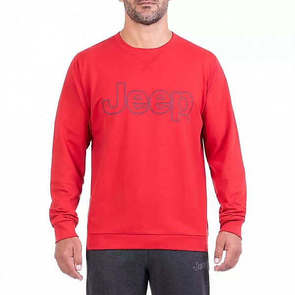 Jeep O101707r479 Sweatshirt S Red / Shadow günstig online kaufen