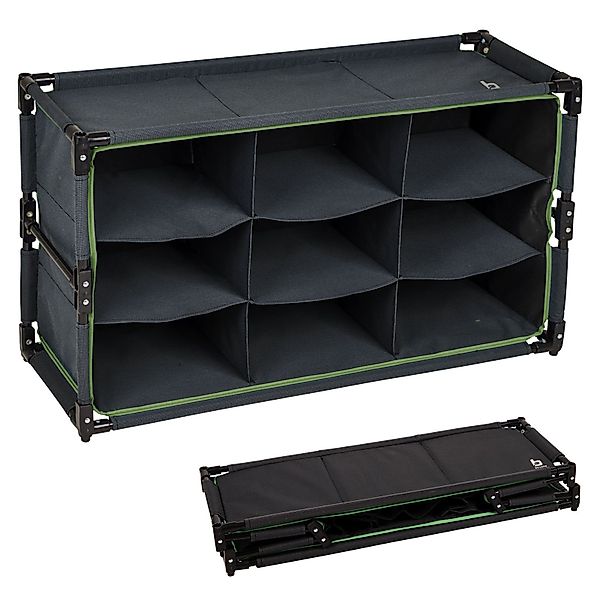 Bo-Camp Stoffschrank Faltschrank Camping Schrank Regal günstig online kaufen