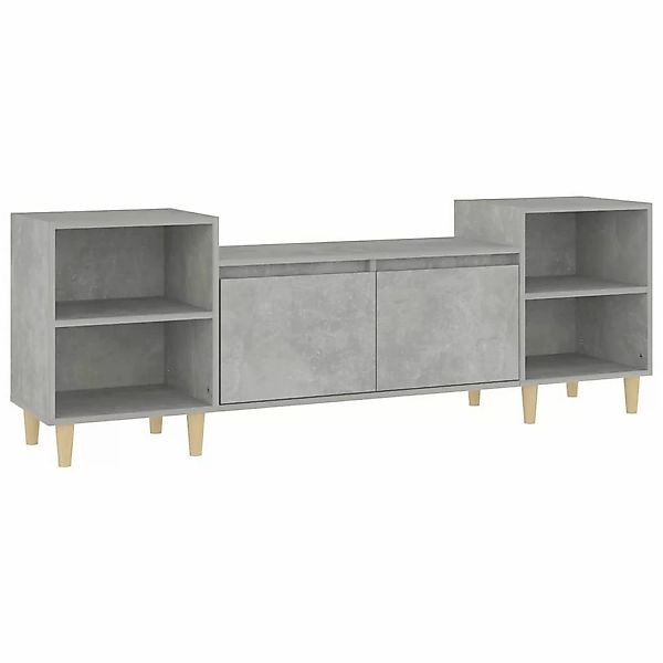 Vidaxl Tv-schrank Betongrau 160x35x55 Cm Holzwerkstoff günstig online kaufen