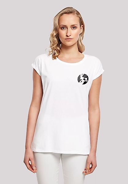 F4NT4STIC T-Shirt "Looney Tunes Bugs Bunny Silhouette Breast Print" günstig online kaufen