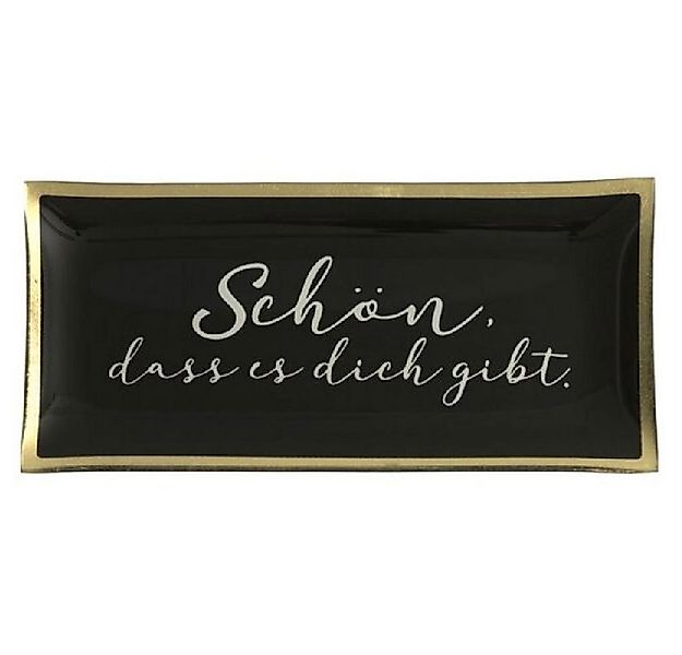 Giftcompany Schmuckkassette Glasteller Love Plates Schön dass es Dich gibt günstig online kaufen