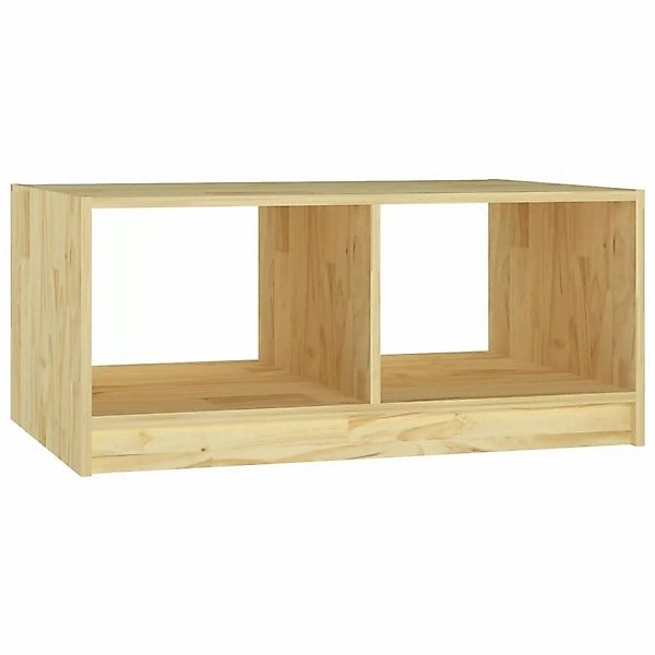 vidaXL Couchtisch 75x50x33,5 cm Massivholz Kiefer günstig online kaufen