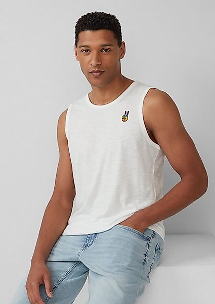s.Oliver Shirttop T-Shirt mit Pride-Motiv günstig online kaufen