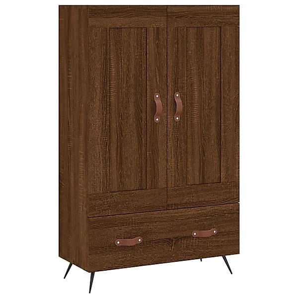 vidaXL Highboard Braun Eichen-Optik 69,5x31x115 cm Holzwerkstoff 830299 günstig online kaufen