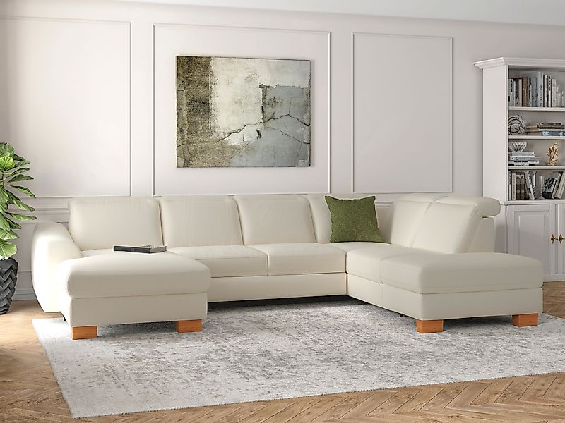 sit&more Wohnlandschaft "Dundee U-Form" mit Federkern und Massivholzfüßen, günstig online kaufen