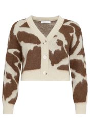 SASSYCLASSY Cardigan Cardigan mit Animal-Print für günstig online kaufen