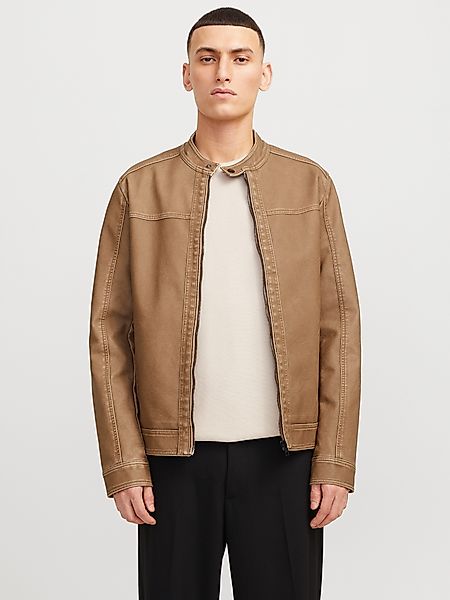 Jack & Jones Lederimitatjacke JJEWARNER WASHED günstig online kaufen
