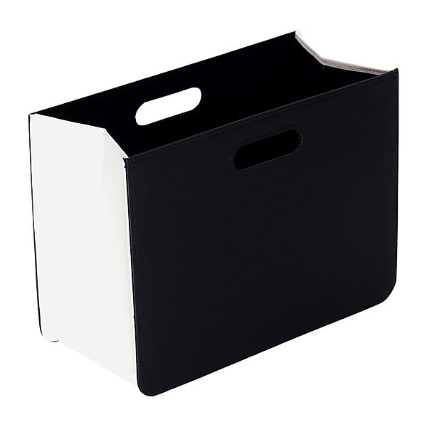 CREEDWOOD Zeitungsständer ZEITUNGSKORB "BUSINESS", schwarz weiß, günstig online kaufen