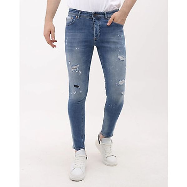 Mario Morato  Slim Fit Jeans Zerrissene Jeans Slim Mit günstig online kaufen