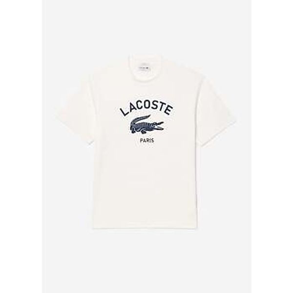 Lacoste  T-Shirts & Poloshirts Tee shirt - flour günstig online kaufen