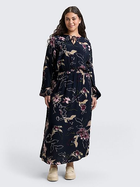 TOM TAILOR PLUS Sommerkleid Kleider & Jumpsuits Plus Size - Maxi-Kleid mit günstig online kaufen