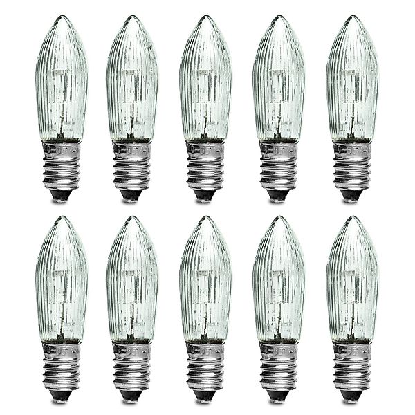 SIKORA Schwibbogen E10 LED Ersatzbirnen 10-55V günstig online kaufen