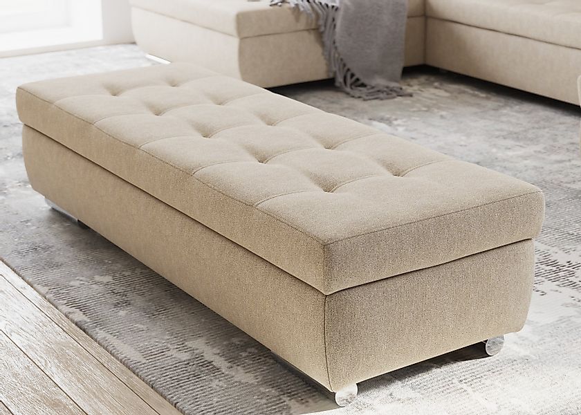 DOMO collection Hocker Treviso XXL: B/T/H: günstig online kaufen