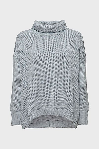 Rollkragenpullover oversized mit Kaschmir günstig online kaufen