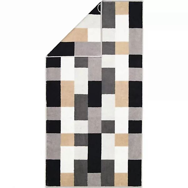 Cawö Handtücher Shades Karo 6236 - Farbe: stein - 77 - Duschtuch 70x140 cm günstig online kaufen