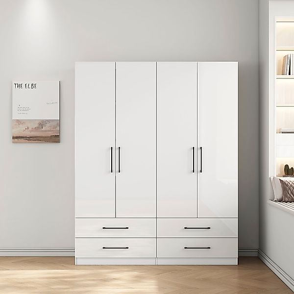 OTTO home Kleiderschrank »Sylt Schlafzimmerschrank Bestseller mit hochglänz günstig online kaufen