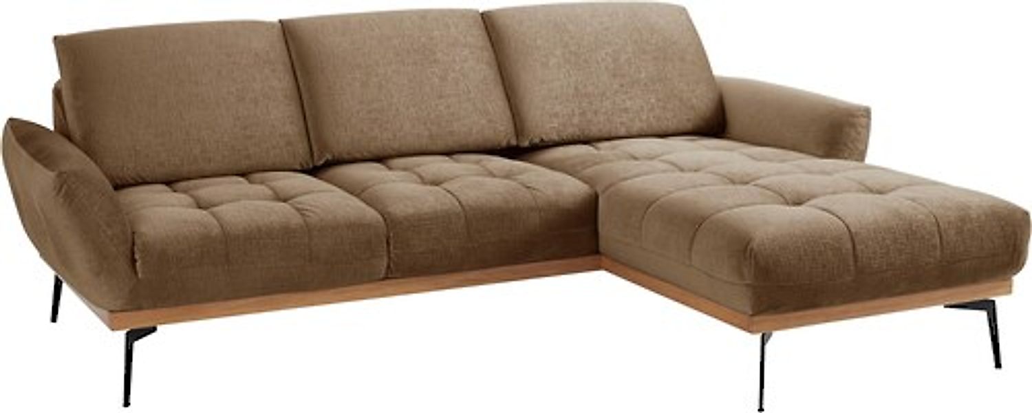 exxpo - sofa fashion Ecksofa »Palic, inkl. Rückenverstellung, bequem, elega günstig online kaufen