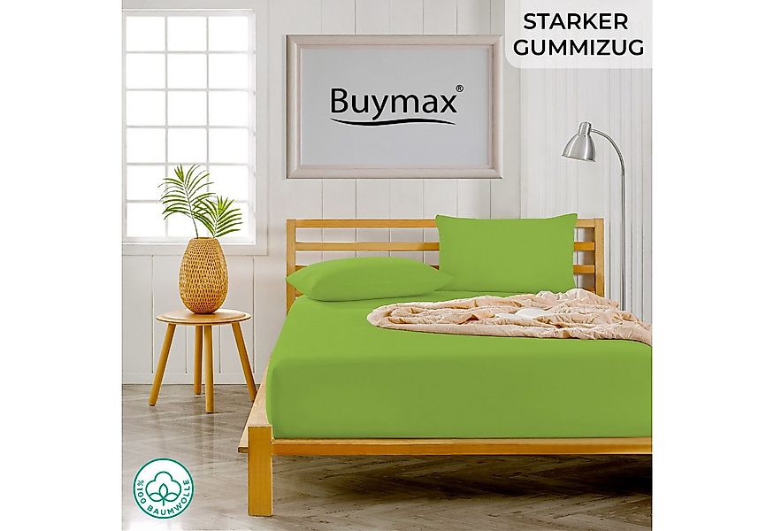 Buymax Spannbettlaken Topper, Spannbetttuch für Topper bis 12 cm Höhe, 100% günstig online kaufen