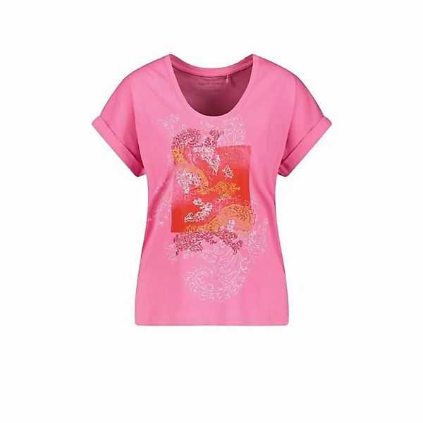 GERRY WEBER Rundhalsshirt pink (1-tlg) günstig online kaufen