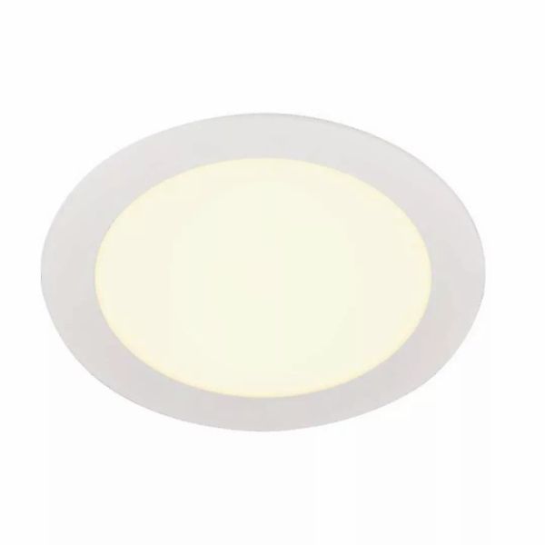 LED Deckeneinbauleuchte Senser 6W 3000K 470lm 240mm rund günstig online kaufen