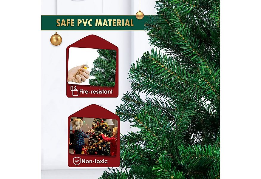 CCLIFE LED Baum Led Lichterbaum Künstlicher Weihnachtsbaum Innen Lichterdek günstig online kaufen