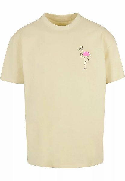 Merchcode T-Shirt "Merchcode Herren Flamingo Heavy Oversize Tee" günstig online kaufen