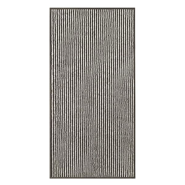 Cawö Handtücher Luxury Home Two-Tone Stripe 480 - Farbe: basalt - 73 - Hand günstig online kaufen