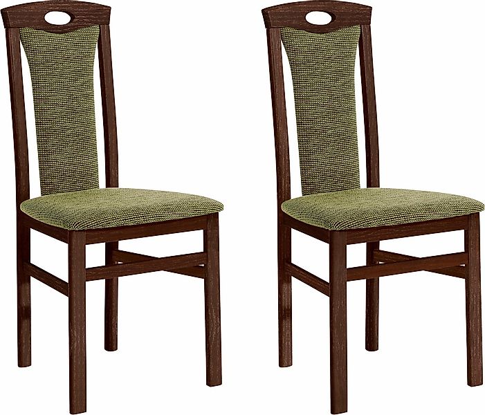 Home affaire 4-Fußstuhl »Kasia«, (Set), 2 St., Struktur günstig online kaufen