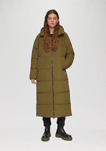 QS Wintermantel Outdoor-Mantel Langer wattierter Mantel günstig online kaufen