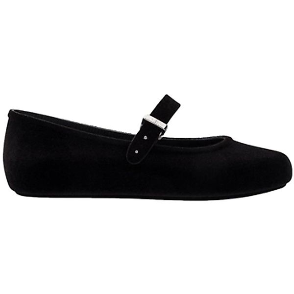 Melissa  Ballerinas Soft Ballerina Velvet II - Black Flocked günstig online kaufen