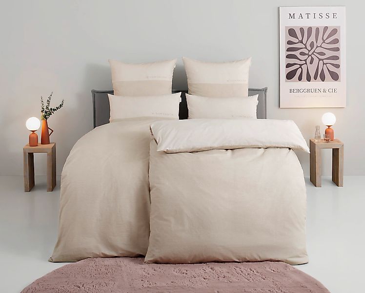 TOM TAILOR HOME "Henry" 3 Bettwäsche aus Baumwolle, mit GRATIS-Zugabe: Spor günstig online kaufen