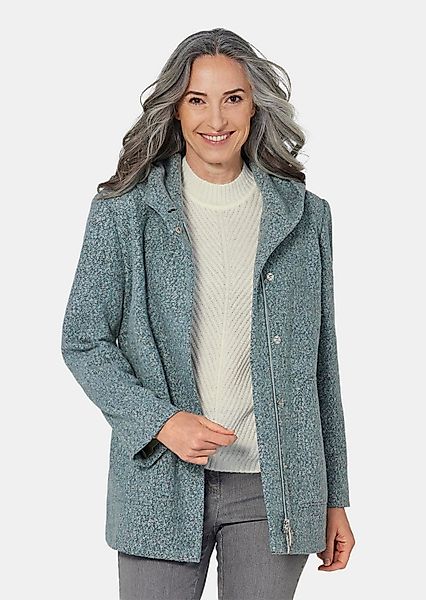 GOLDNER Winterjacke Kurzgröße: Boucle-Jacke mit feinen günstig online kaufen
