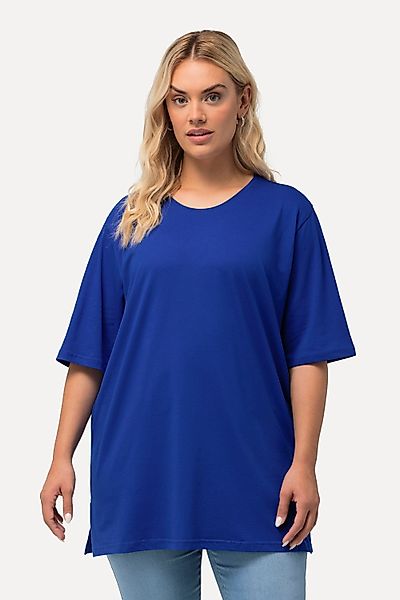 Ulla Popken T-Shirt T-Shirt Rundhalsausschnitt Relaxed günstig online kaufen