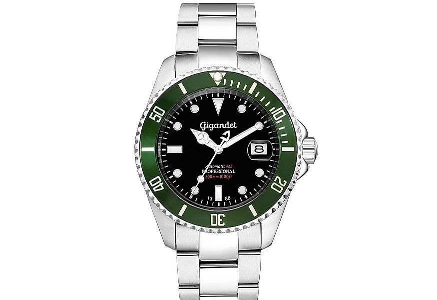 Gigandet Automatikuhr SEA GROUND, Mineralglas, Sekundenstopp, Datum, Tauche günstig online kaufen