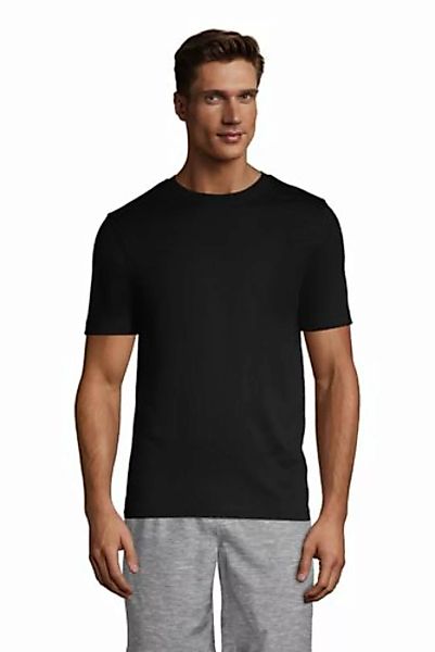 Super-T Kurzarm-Shirt, Modern Fit, Herren, Größe: M Normal, Schwarz, Jersey günstig online kaufen