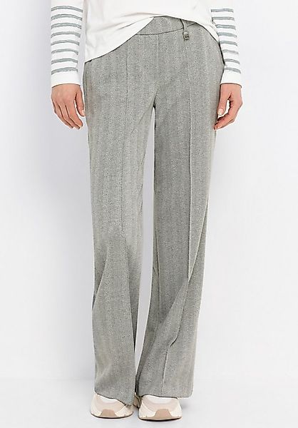 bianca Stretch-Hose PARIGI in angesagtem Fischgrät-Muster günstig online kaufen