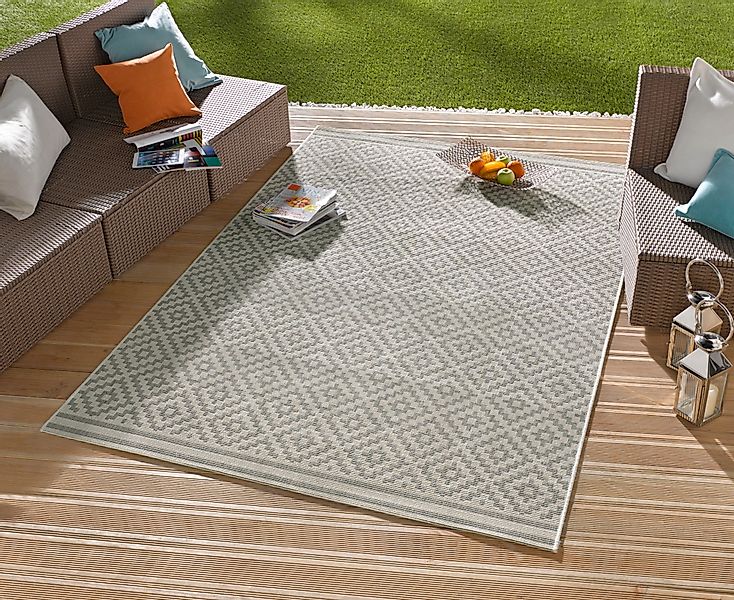 HANSE Home Teppich Raute, rechteckig, Höhe: günstig online kaufen