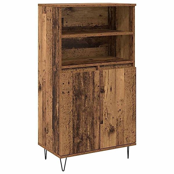 vidaXL Highboard Braun 60 x 36 x 110 cm Holzwerkstoff 879619 günstig online kaufen