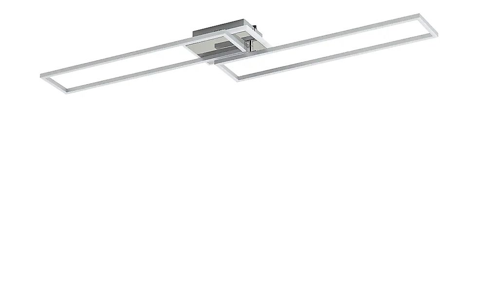 KHG LED-Deckenleuchte  3-flammig  chrom/ alu mit Fernbedienung   ¦ silber ¦ günstig online kaufen