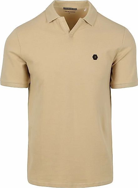 No Excess Poloshirt Riva Solid Beige - Größe XL günstig online kaufen