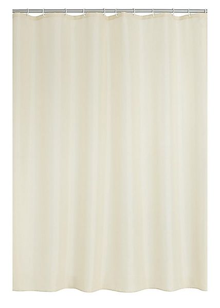 Ridder Duschvorhang Uni beige Breite 180 cm günstig online kaufen