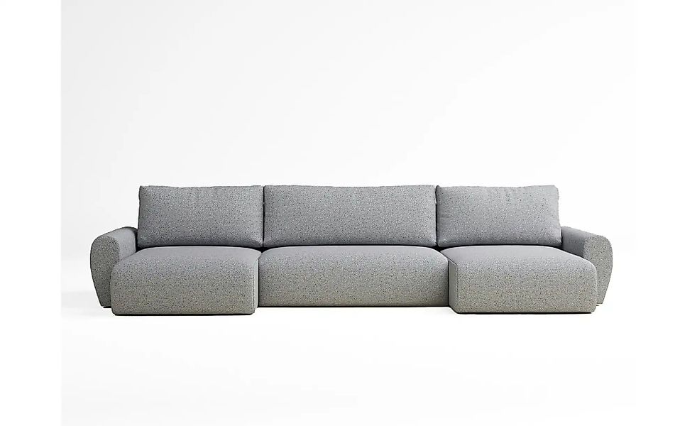 Wohnlandschaft  Numba ¦ grau ¦ Maße (cm): B: 397 H: 70 Polstermöbel > Sofas günstig online kaufen