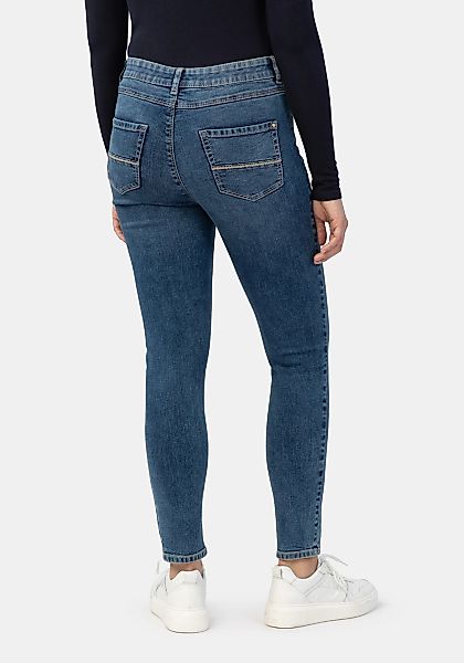 STOOKER WOMEN 5-Pocket-Jeans "Rio Fexxi Move Strass Skinny Fit" Skinny Fit günstig online kaufen