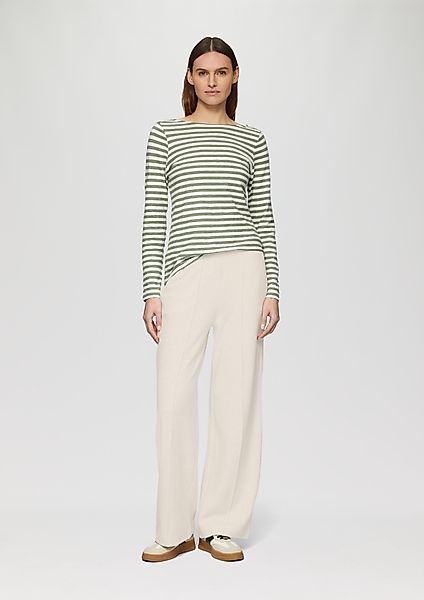 s.Oliver Stoffhose Weiche Wide Leg-Hose aus günstig online kaufen