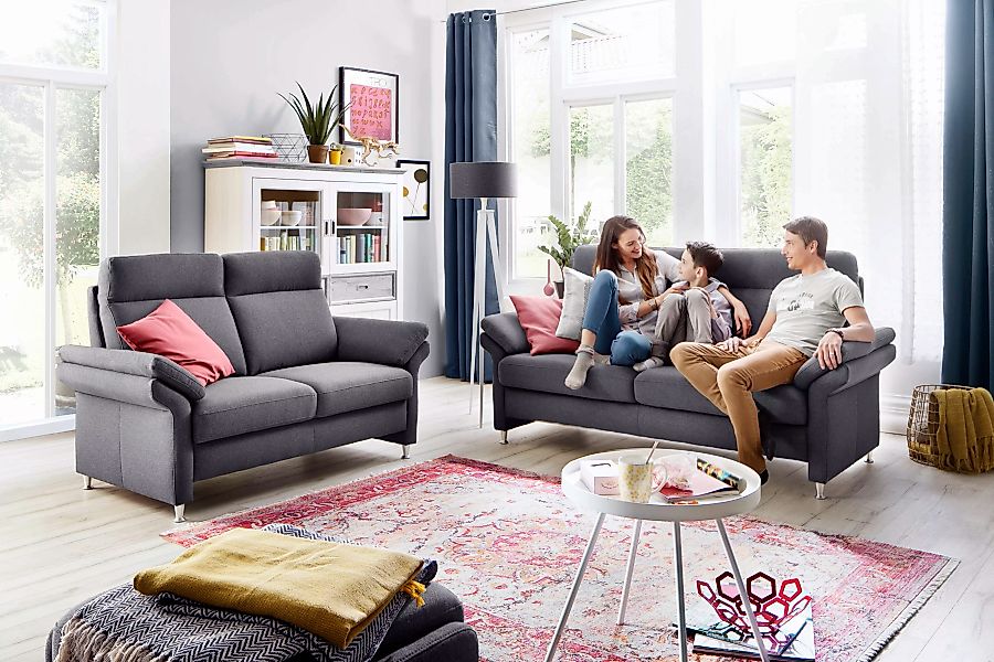 Home affaire Polstergarnitur "Mailand", Set: 3-Sitzer, 2-Sitzer und Sessel, günstig online kaufen